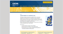 Desktop Screenshot of eacha.org