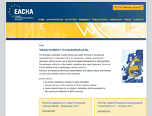 Tablet Screenshot of eacha.org